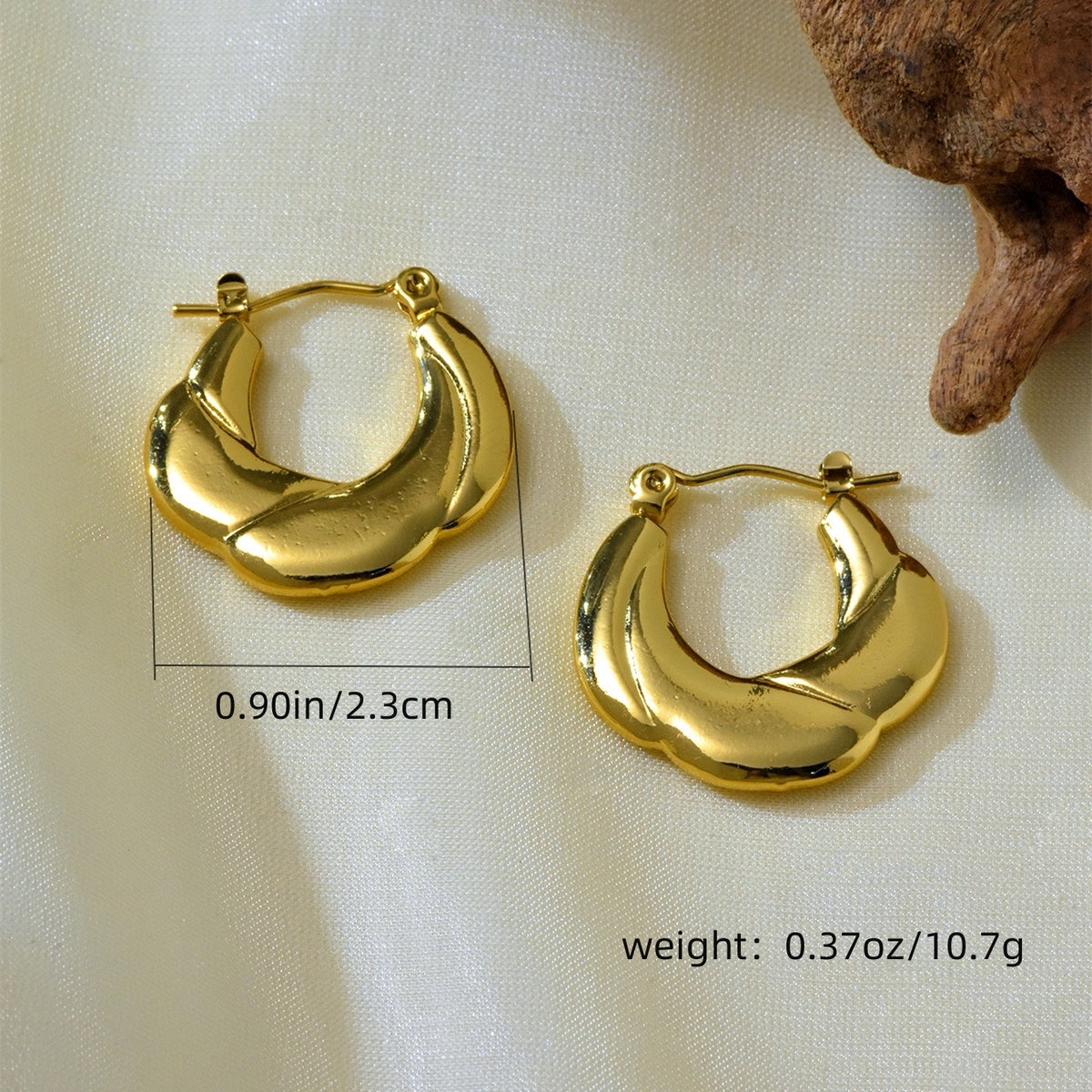 The Essential Textured Hoop Wardrobe