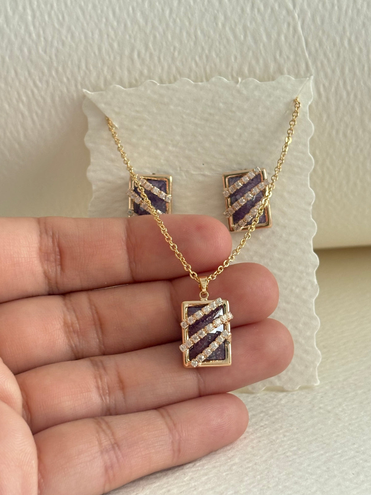 The Amethyst Prism Set