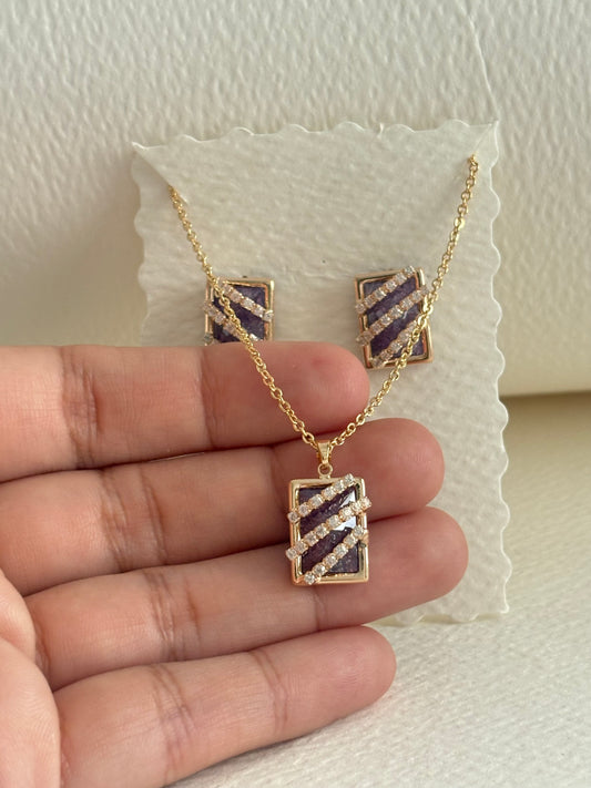 The Amethyst Prism Set