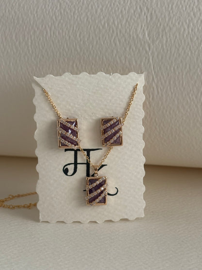 The Amethyst Prism Set