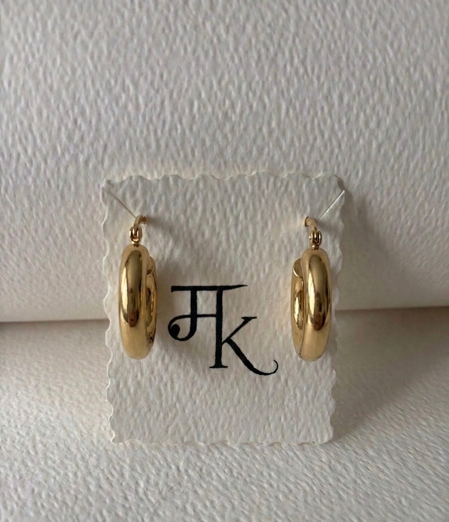 The Timeless Stainless Hoops
