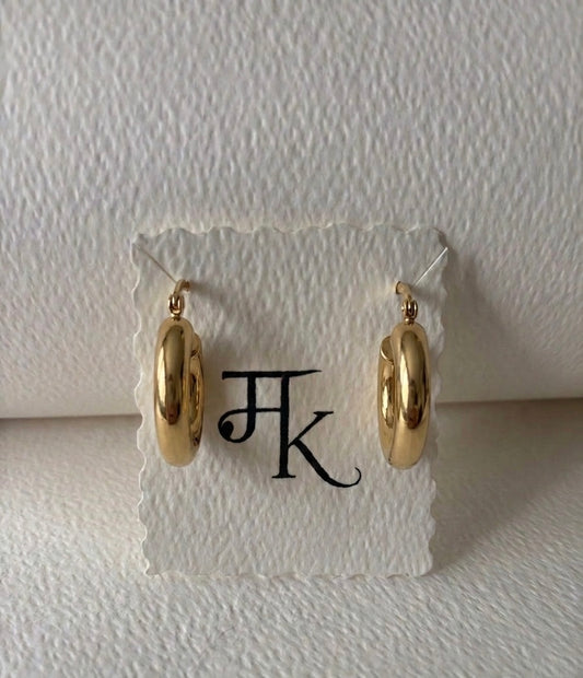 The Timeless Stainless Hoops