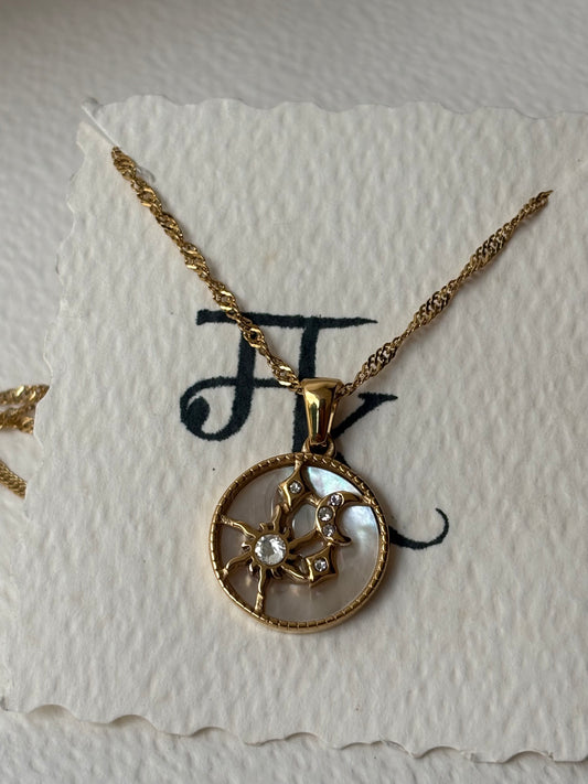 The Vintage Bloom Medallion Necklace