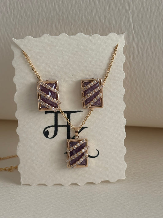 The Amethyst Prism Set
