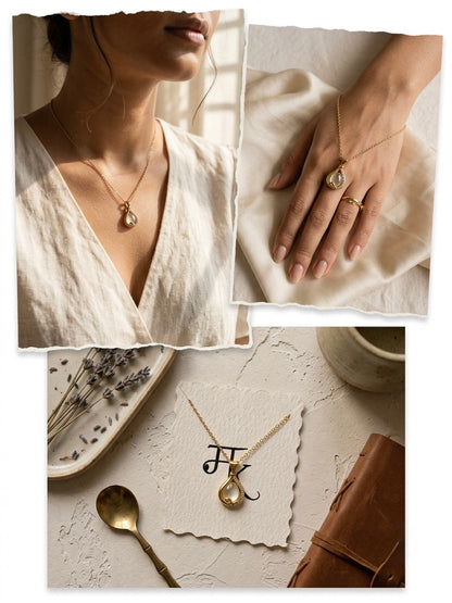 The Lumina Waterdrop Necklace