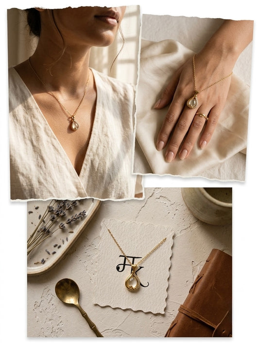 The Lumina Waterdrop Necklace
