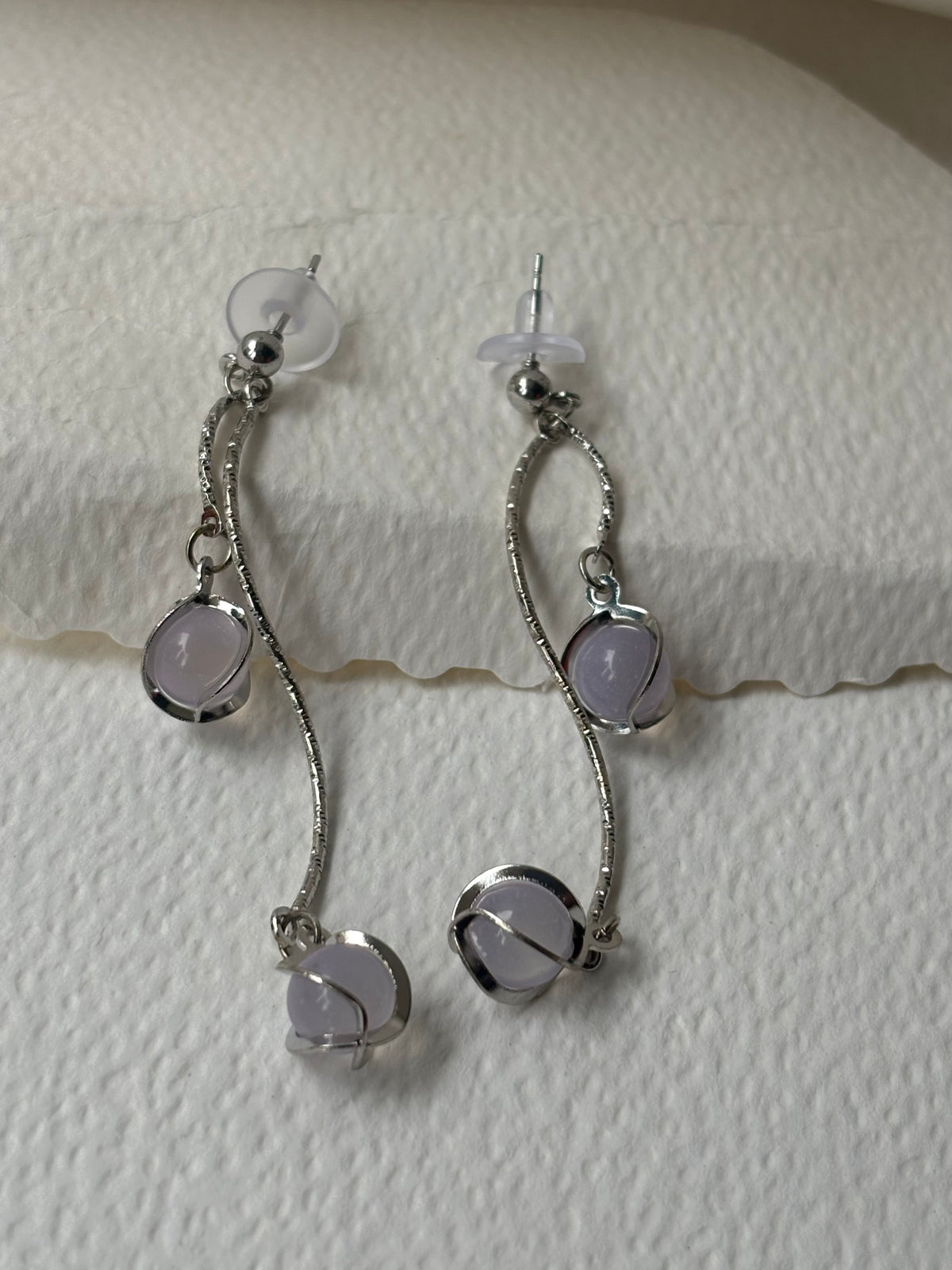 The Luminous Orbit Drop Earrings