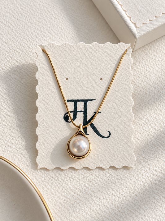 The Solis Teardrop Necklace