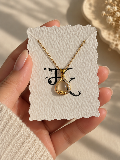 The Lumina Waterdrop Necklace