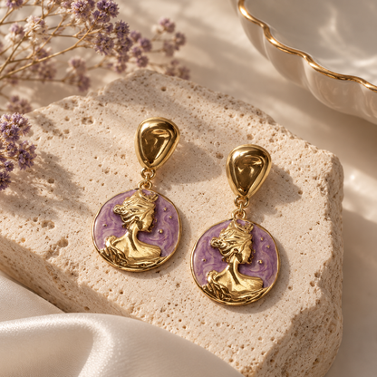 The Vintage Cameo Portrait Drops