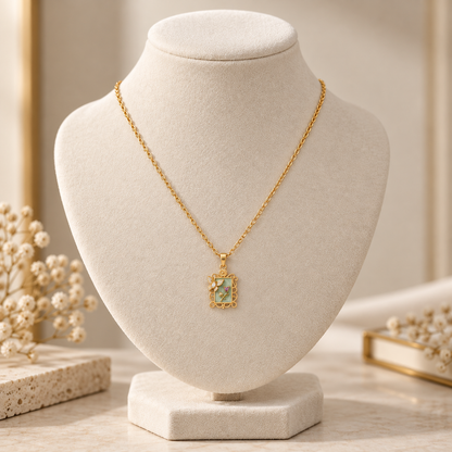 The Secret Garden Cameo Necklace