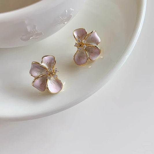 The Blush Flora Earrings