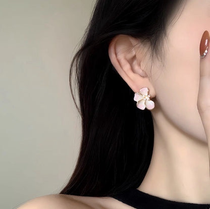 The Blush Flora Earrings