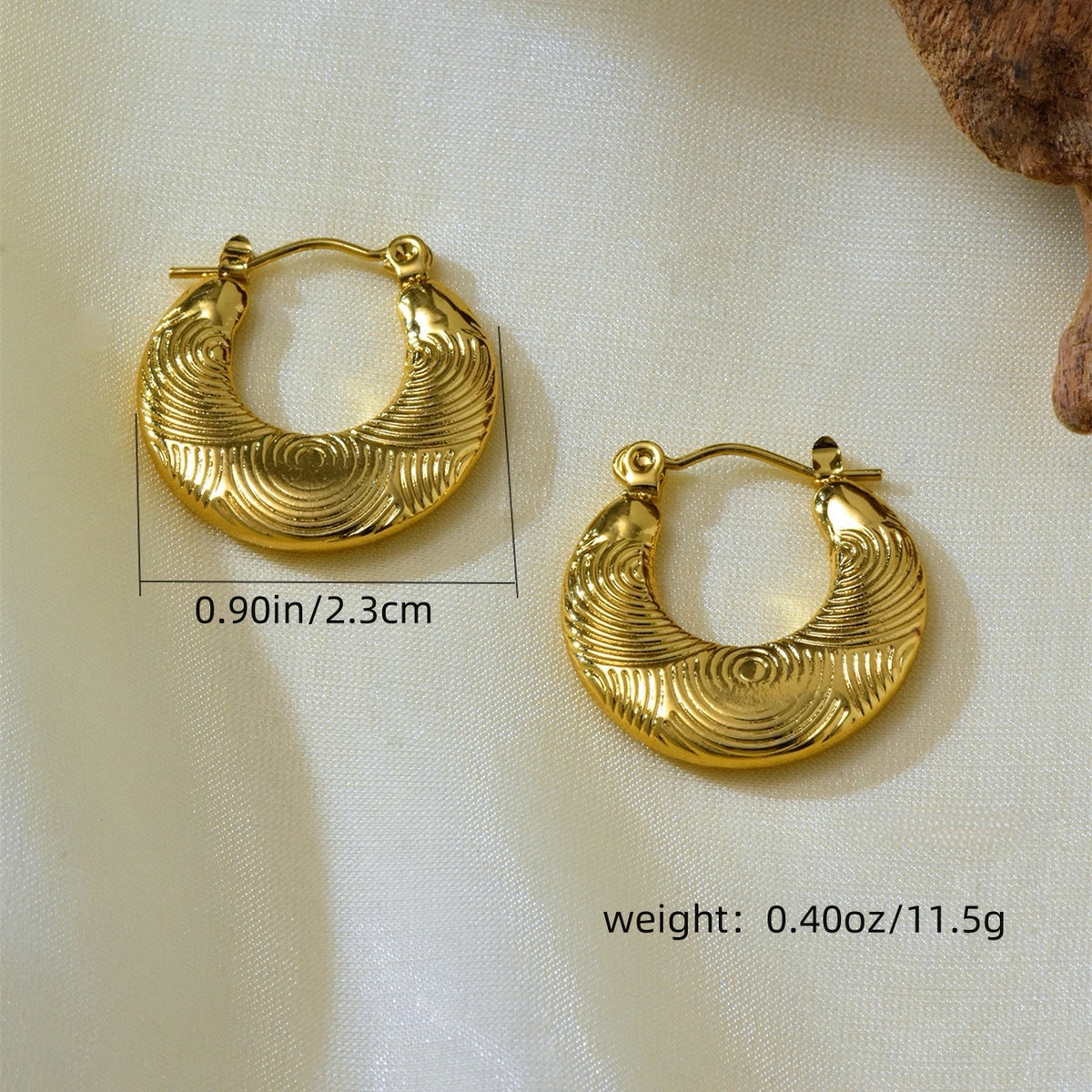 The Essential Textured Hoop Wardrobe