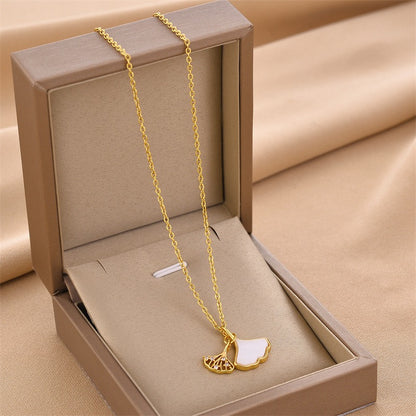 The Ginkgo Leaf Necklace