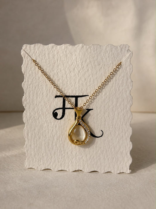 The Lumina Waterdrop Necklace
