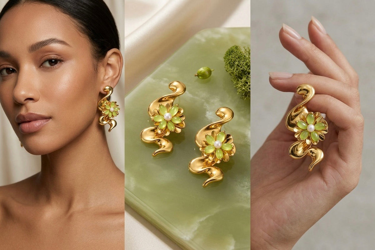 The Ripple Lily Earrings