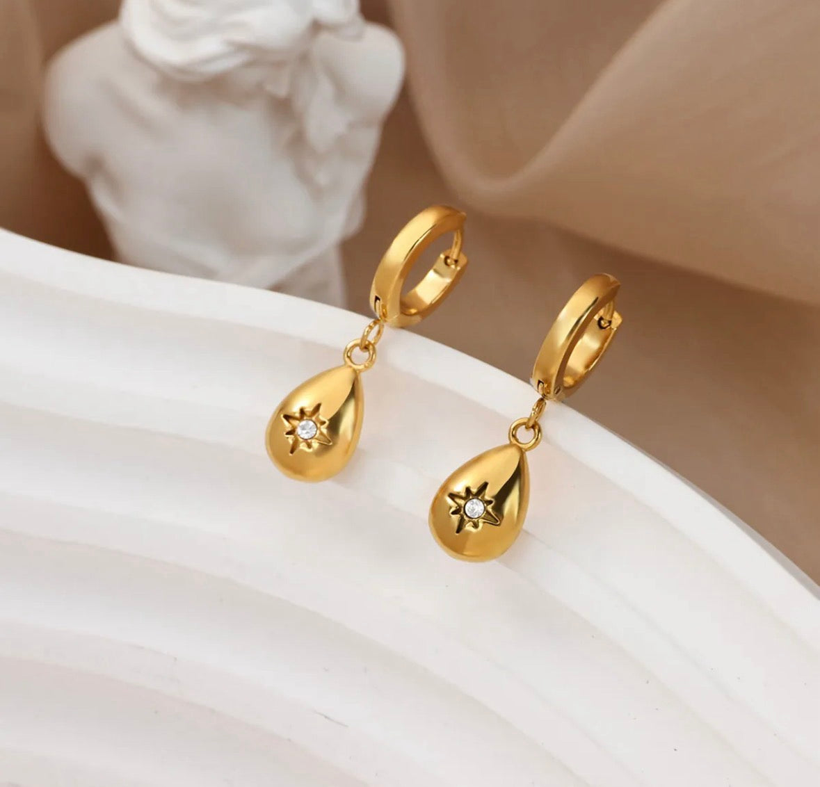 The Starlight Drop Earrings